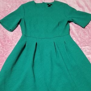 Green Tea Length Dress from H&M
